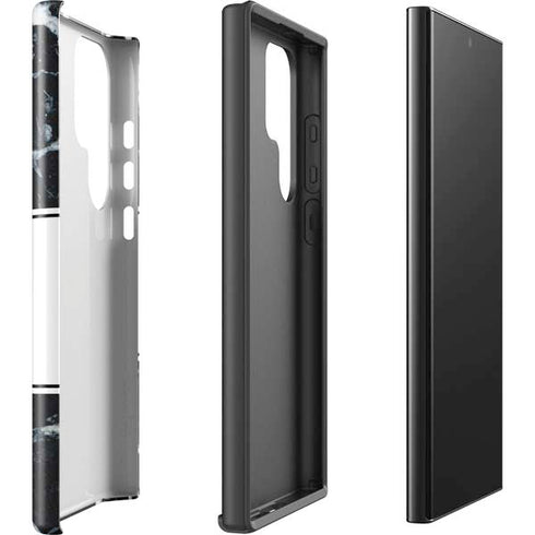 NBA Portland Trail Blazers Marble Galaxy S25 Ultra Impact Case